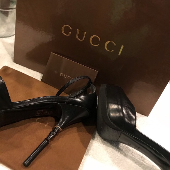 Gucci stacks heels - Picture 8 of 11